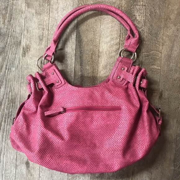 Lula Pink Floral Handbag - Picture 5 of 5